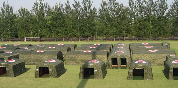 海南藏族军用充气帐篷